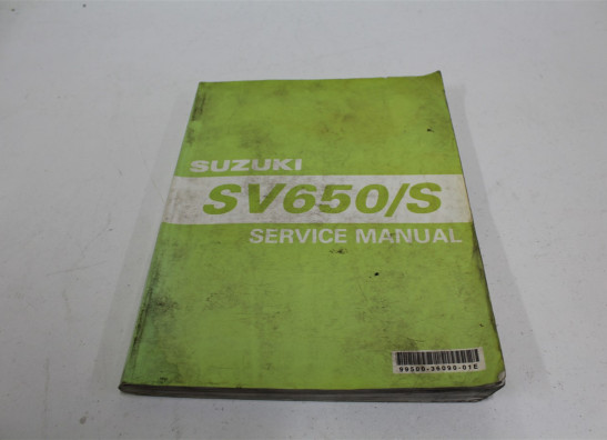 Werkplaatshandboek Suzuki SV 650