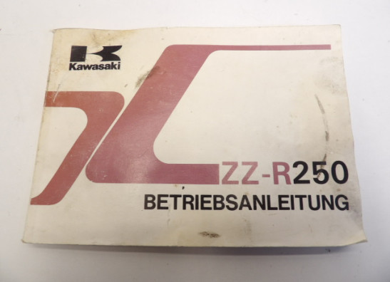 Fahrerhandbuch Kawasaki ZZR 250