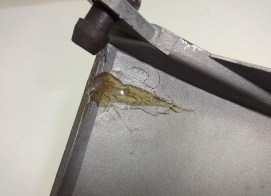 Rechter achterkant Honda PC 800