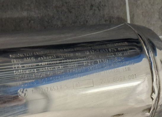 Uitlaat BMW R 1150 RT   R 850 RT