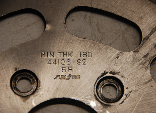 Remschijf voor Harley Davidson Dyna