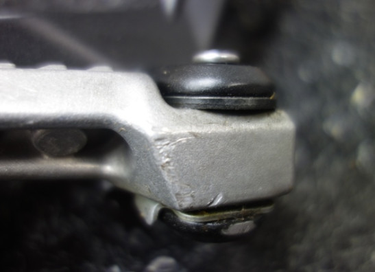 Duo voetsteun rechts Kawasaki Ninja 400