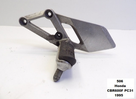 Main step holder left Honda CBR 600 F