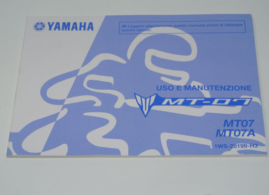 Fahrerhandbuch Yamaha MT 07