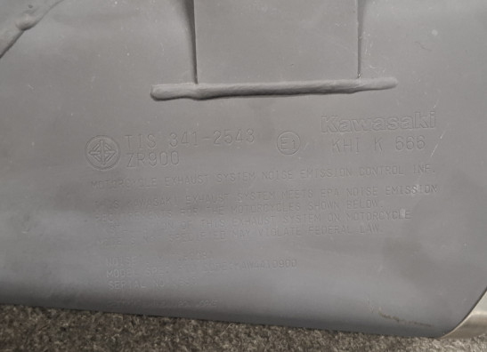 Uitlaat Kawasaki Z 900