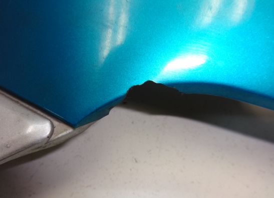 Linker achterkant Suzuki GSX F 600