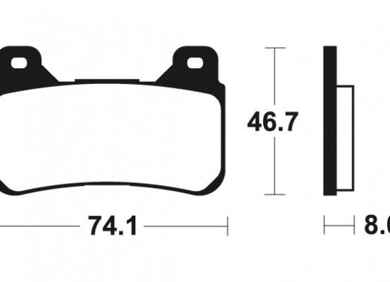 Bremsbeläge Honda CBR Fireblade