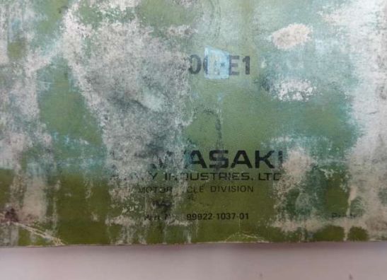 Fahrerhandbuch Kawasaki Z 1000