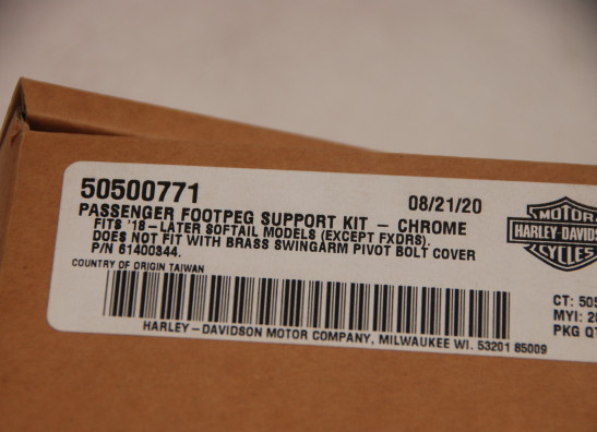 Duo voetsteun set Harley Davidson Softtail