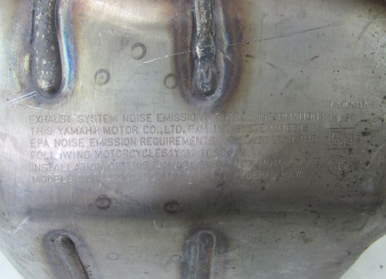 Muffler Yamaha MT 07