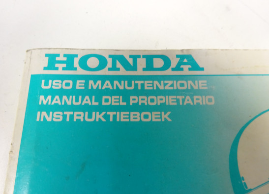 Fahrerhandbuch Honda CBR 1100 XX
