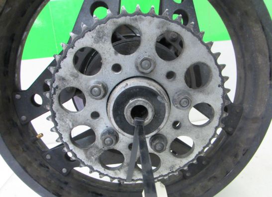 Rear wheel complete Honda CBX 750 F