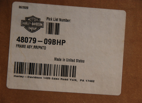 Achtersubframe Harley Davidson Touring FL