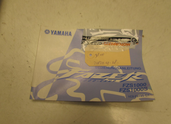 Fahrerhandbuch Yamaha FAZER 1000