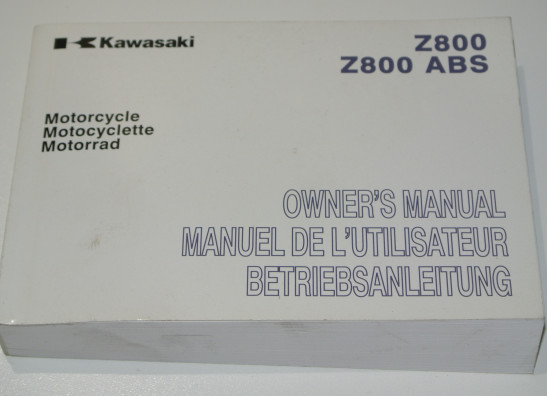 Manuel Kawasaki Z 800
