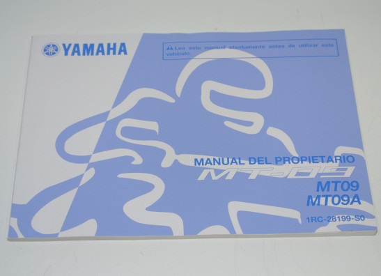 Fahrerhandbuch Yamaha MT 09