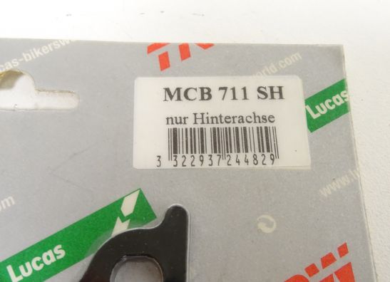 Remblokken achter Harley Davidson Overige Harley Davidson