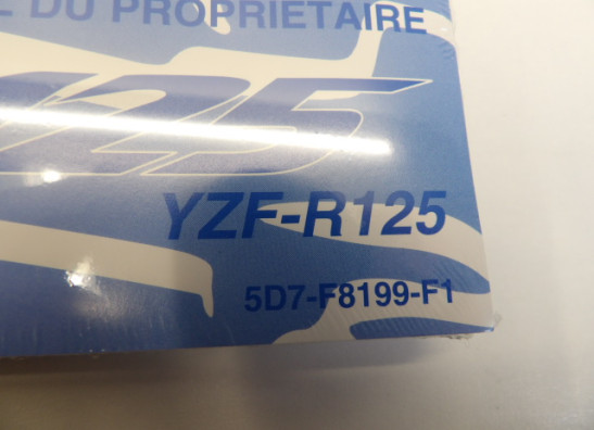 Fahrerhandbuch Yamaha YZF R 125