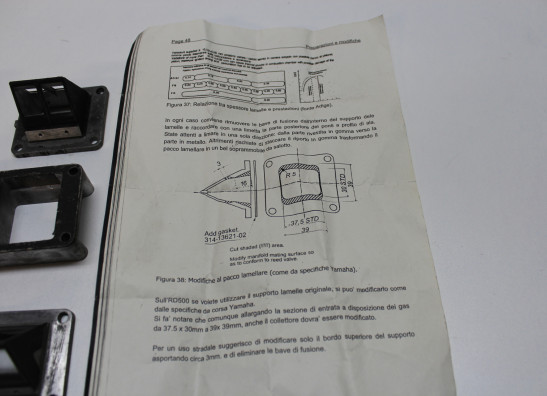 Inlaatspruitstuk Yamaha RD 500 LC