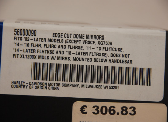 Spiegel set Harley Davidson Custom universal other
