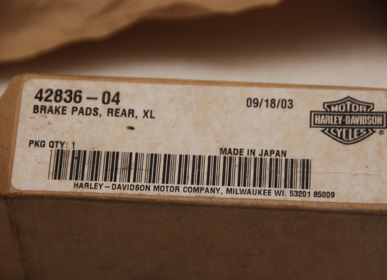 Bremsbeläge hinten Harley Davidson Sportster