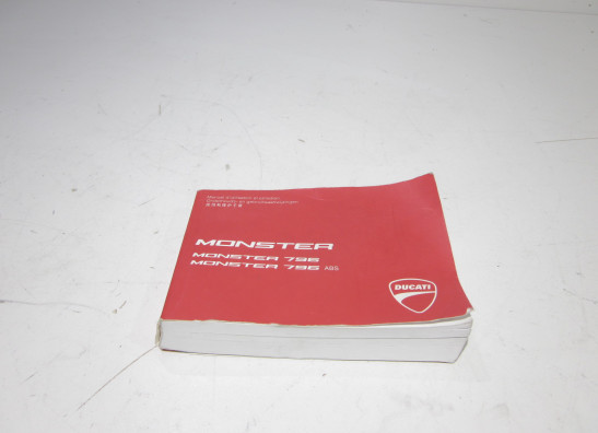 Instructieboekje Ducati monster 796