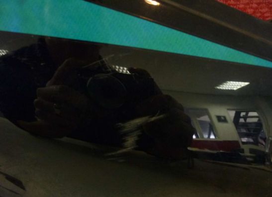 Linker achterkant Suzuki GSX F 600