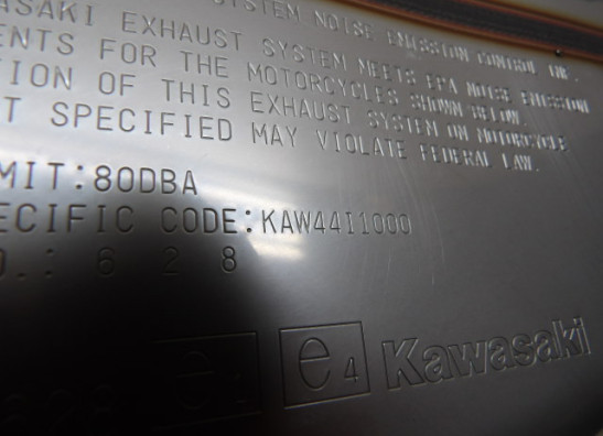 Auspuff Kawasaki Z 1000