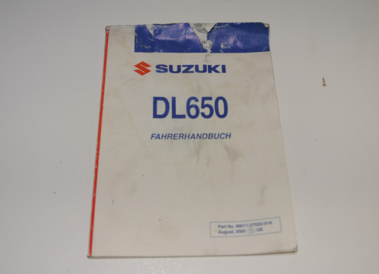 Instructieboekje Suzuki DL 650 V STROM