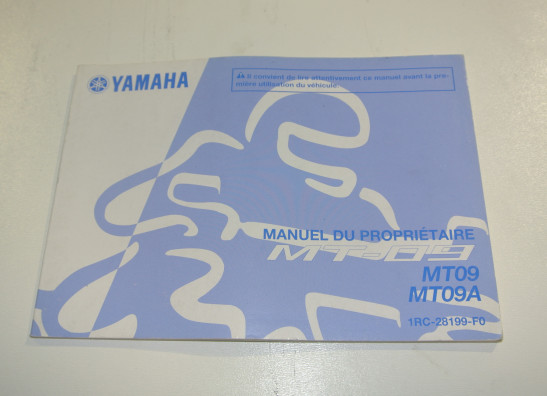 Instructieboekje Yamaha MT 09
