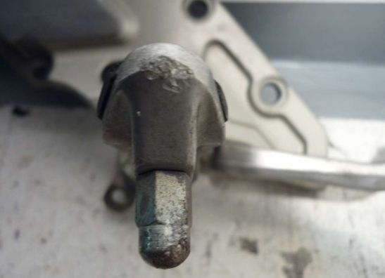 Main step holder right Kawasaki ZZR 1100