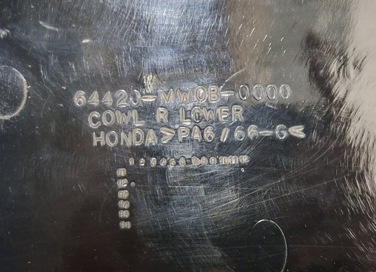 Verkleidung rechts unten Honda CBR 900 RR