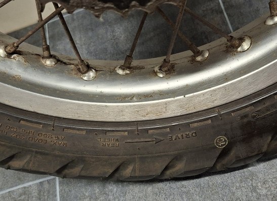 Achtervelg Honda XL 600