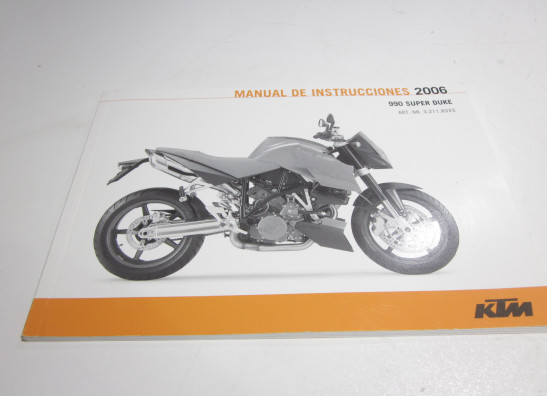 Instructieboekje KTM 990 Superduke