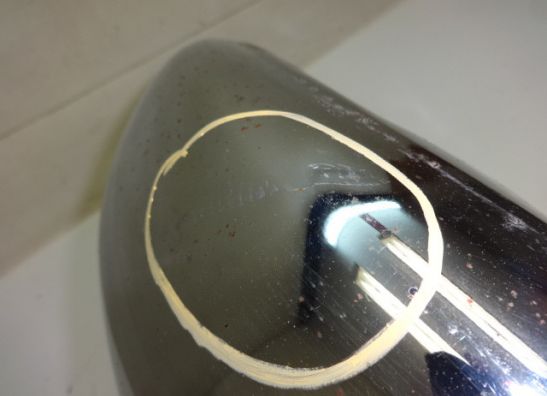 Voorspatbord Yamaha XJ 1100 Maxim