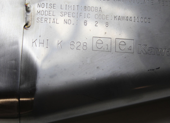 Muffler Kawasaki Z 1000 Sx