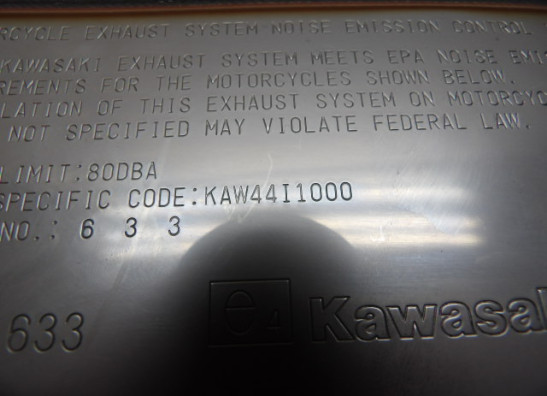 Auspuff Kawasaki Z 1000