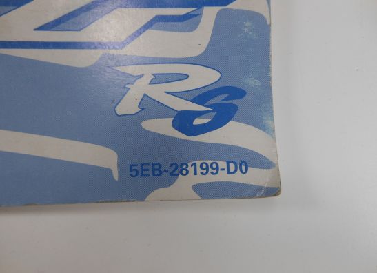 Instructieboekje Yamaha YZF R6