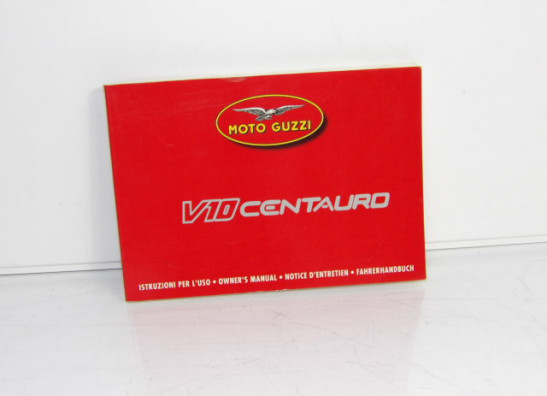 Fahrerhandbuch Moto Guzzi V10 Centauro