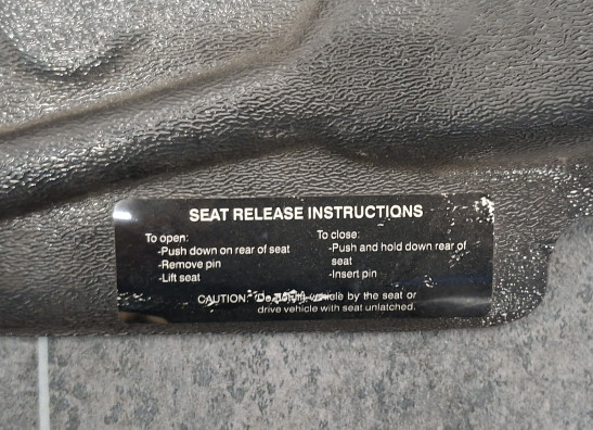 Zadel Harley Davidson FLHP Road King Police