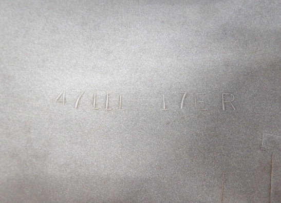 Rechter achterkant Suzuki GSX R 600