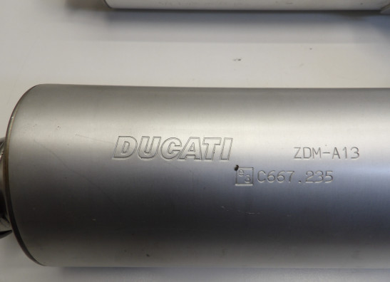 Uitlaat Ducati monster 900