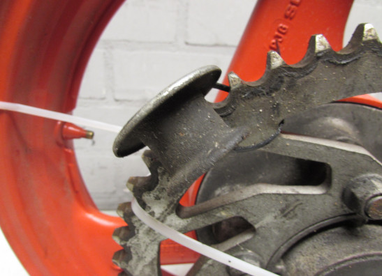 Rear wheel complete Suzuki GSX F 600