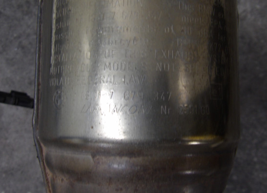 Auspuff-Krummer BMW F 800 GS