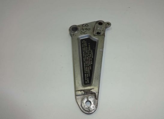 Main step holder right Honda CB 450