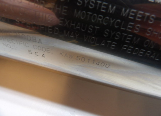 Muffler Kawasaki ZZR 1400