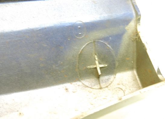 Rechter zijkuip klein Kawasaki GPZ 900