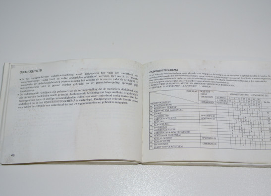 Instructieboekje Honda TRANSALP