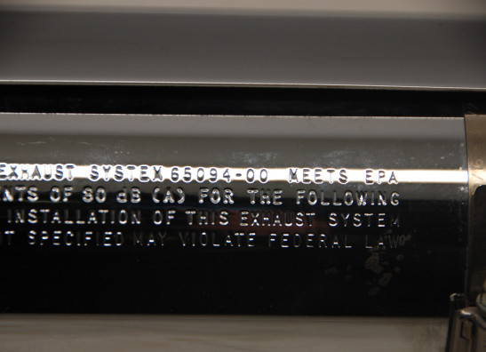 Muffler Harley Davidson Softtail