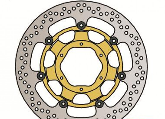 Remschijf voor Honda CBR Fireblade
